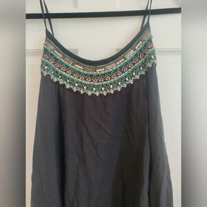 American eagle beaded trip slip sundress